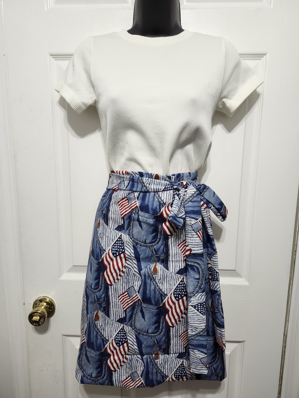 Hand Crafted Patriotic Apron